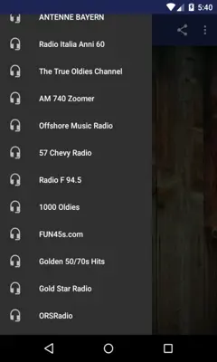 Top Oldies Radios android App screenshot 3